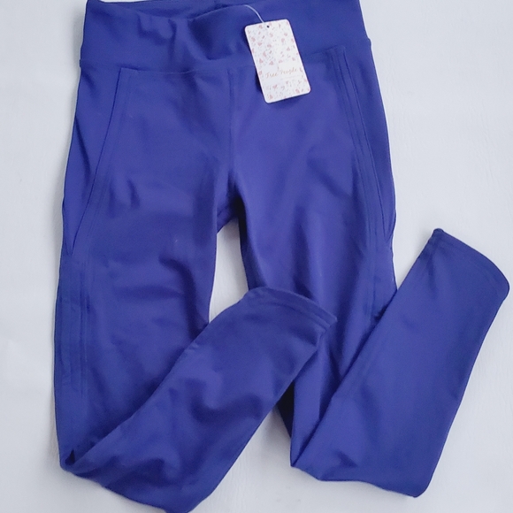 Free People Movement Blue Infinity Leggings C - Picture 3 of 7